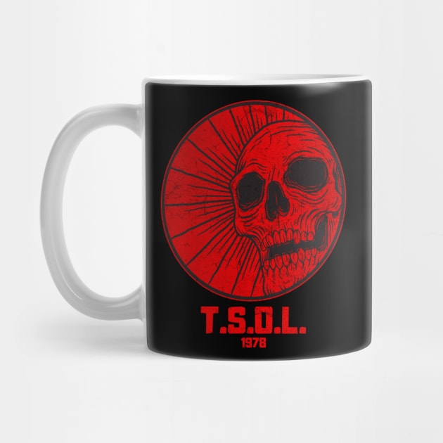 skull red TSOL vintage by lord cobra